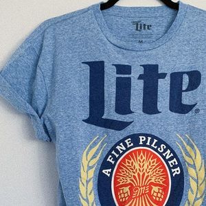 Vintage Inspired Miller Lite Graphic Tee